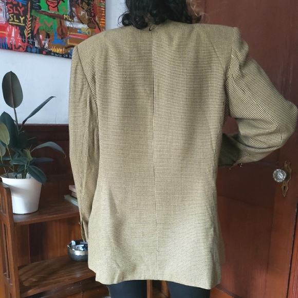 OVERSIZED VINTAGE STYLE BLAZER - Picture 6 of 9